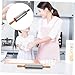 UPKOCH Baking Rolling Pin Stainless Steel Roller for Pizza Bread Cookies and Pastry and Easy to Clean Kitchen Tool for All Types
