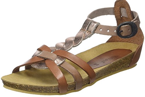 Kickers Chica Bomtardes Sandalias Punta Abierta, Marrón Bronce Marrón, 29 EU