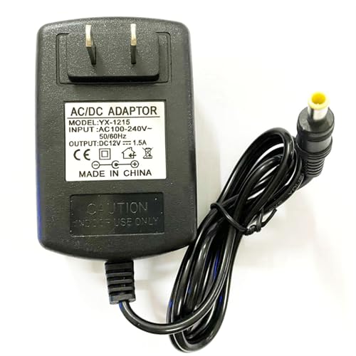 Adaptateur 12V 1.5A pour remplacer le chargeur de votre piano Casio Privia en panne