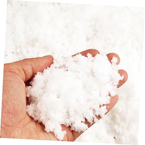 MAGICLULU 3 Pecas neve falsa neve artificial decoração neve realizar suporte pó neve Natal expandir