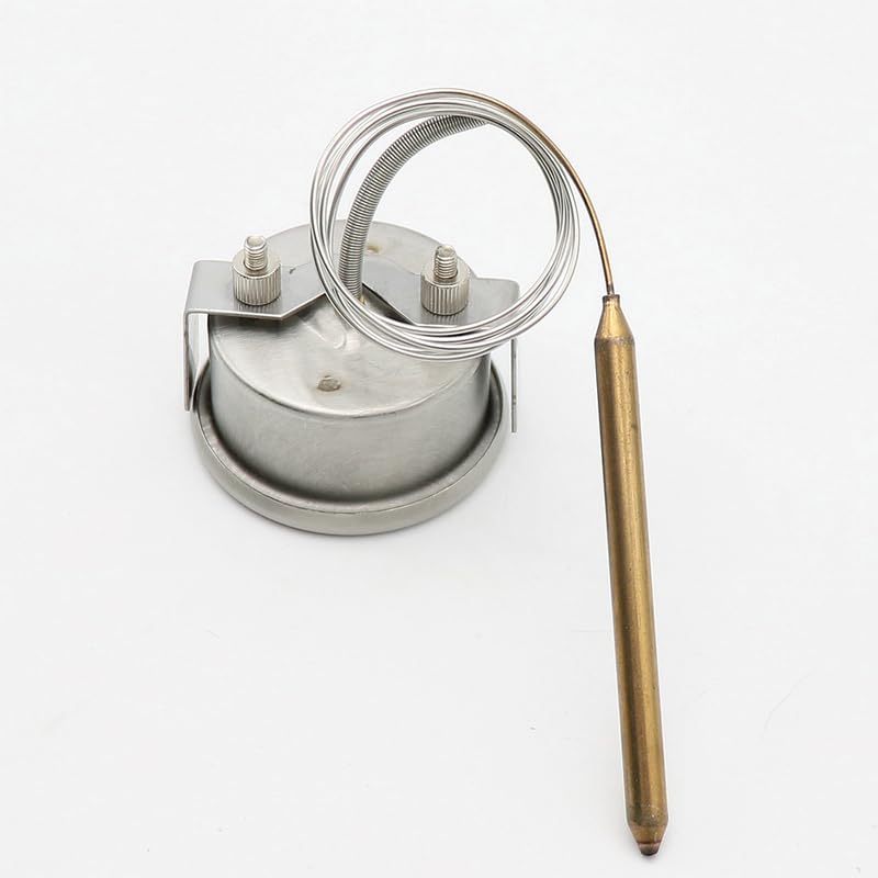 304 Stainless Steel Pizza Stove Thermometer Pointer Type Temperature Display Thermometer High Temperature Resistance