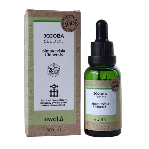 Aceite de Jojoba Ewela 100% Puro Prensado en Frío 30 ml