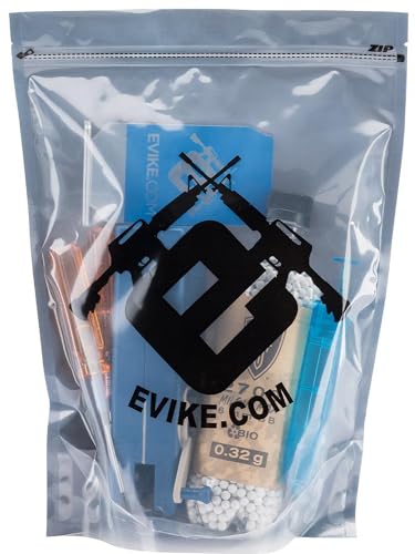 Evike Airsoft - Multi-Purpose Tactical Self-Seal Ziplock Bag (Color: Transparent)