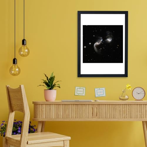 Hubble Télescope Arp 256 Spiffing Prints grand format couleurs intenses
