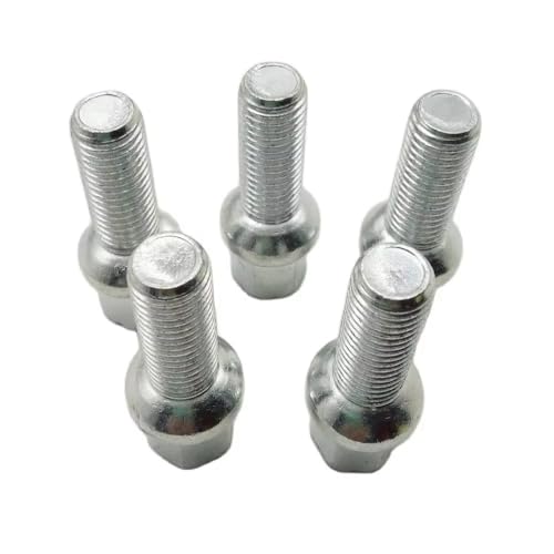 Tornillos cubo rueda VW elimina vibraciones con pernos ruedas coche Golf Touran Polo 5 unidades 2