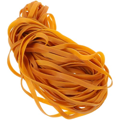 Élastiques de fixation jaunes 10 mm Beavorty | Lot de 45 bandes