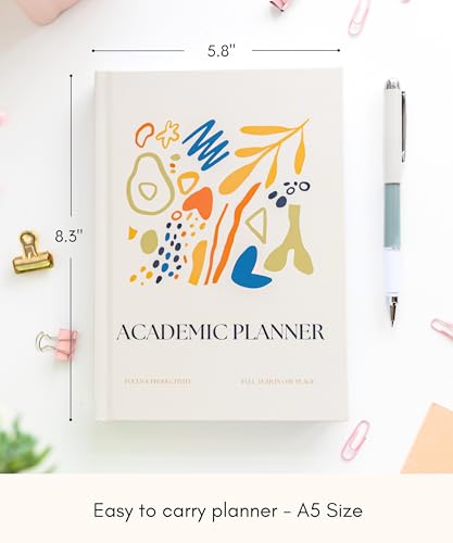 Lamare Academic Planner 2025-2026 – Undated Weekly College Student Planner 2025-2026 For Homeschool, High School, College & Nursing Students