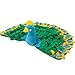 Tapis de renilage antideapant en forme de paon adapt pour chien - Jouet amusant et doux adapt pourla deompression - Fournitures d'entraeement la deompression avec geeateur sonore inter