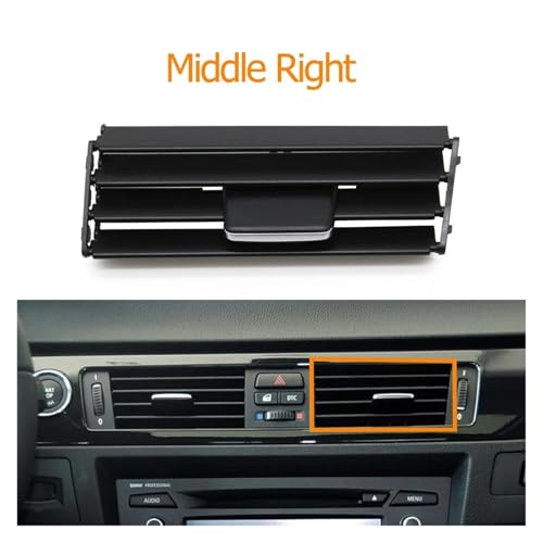 Rejilla de ventilación central derecha para renovar el climatizador frontal de Serie 3 E90 E92 2