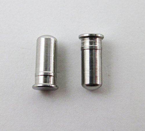 OXM.Parts New Polished Nose Bridge Pin Replacement for Oakley X Metal XX Juliet Penny Romeo 2 & Mars Rivet Tab Bushing Repair Sunglasses