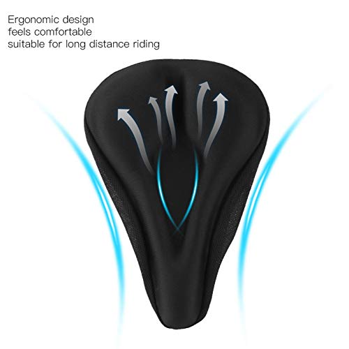 Baverta Gel Zadelhoes Fiets Fietszadelhoes Gelhoes Fietskussen Zacht Ergonomisch Concave Mountain Fietszadel Zitkussen… - Image 8