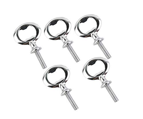Pen Kit Mall - 5 Pack Bottle Opener Hardware Project Kit for Wood Turning DIY Wood Craft Craft (Chrome)