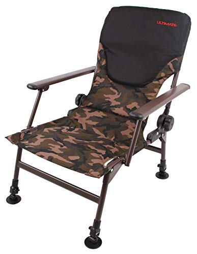 Ultimate Recliner Comfort Chair Camo Karpfenstoel | Karpfenstuhl