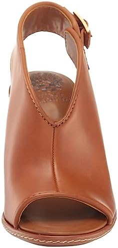 Vince Camuto Women's Fandree Stacked Heel Sandal Heeled, Golden Walnut, 8.5 | Image 1