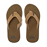 Quiksilver boys Carver Suede Fixed Strap Kids Flip Flop Youth Sandal - Image 4