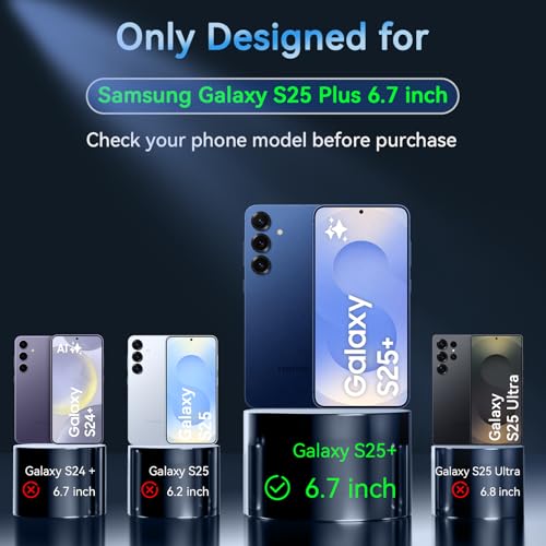 Coque Samsung S25 Plus antichoc avec protège-écran magnétique
