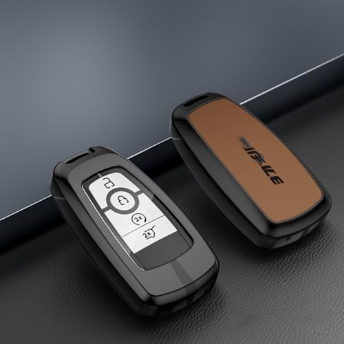 Étui clés de voiture anti-choc pour Ford Fusion et protection coque - 4