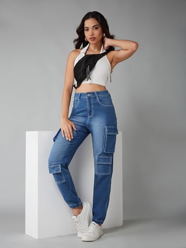 Image of Dolce Crudo High Rise Bootcut Jeans for Women