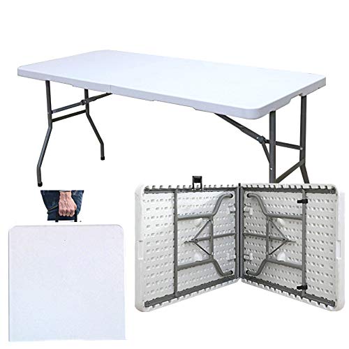 Table pliable pour camping jardin pique-nique et terrasse de 152x71x74 cm