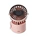 Bro lang Wentylator mini szyi Usb. Akumulator wentylator wentylator wentylator wolny 3 regulowany prędkość Personal fan Fit dla podróży na zewnątrz Bro lang (Color : PK)