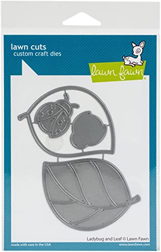 Lawn Fawn LF2523 Ladybug and Leaf Custom Craft Dies