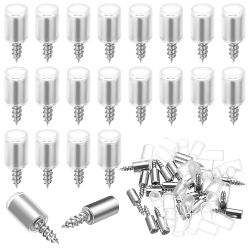 XRXYMQ 75 Stück Regalbodenträger, Einlegeboden Halter, Regalbrett Halterung, Selbstschneidende Schrauben Regalbodenhalter für Schränke Bücherregal Möbel Kleiderschränke, mit Anti-Rutsch-Abdeckung