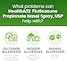 HealthA2Z® Fluticasone Propionate Nasal Sprays | Allery Relief Spray | Runny Nose | Nasal Congestion | Sneezing | Itchy Watery Eyes | 24 Hour Allergy Relief | (2 Packs)
