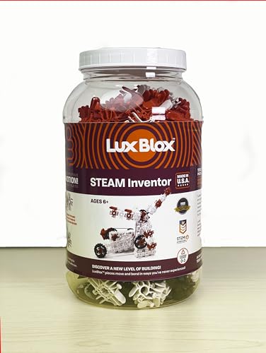 Lux Blox STEAM Inventor Building Blocks for Kids 6+