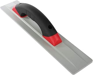 Skimming Trowel, Float Tiling Tool Plastering Trowel with Magnesium Alloy, Skimming Trowel with Handle, Tile Grout Float, Flooring Grout Float for Stucco Concrete or Grout