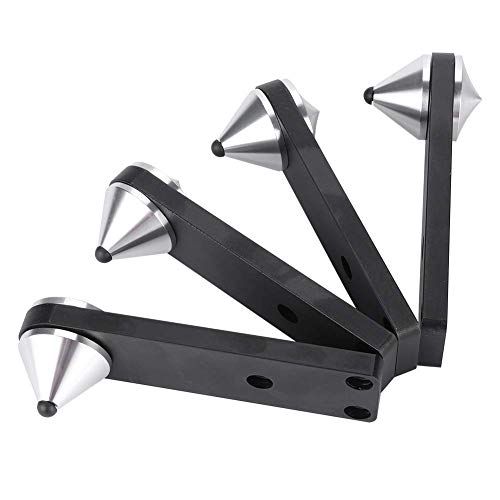Lautsprecher-Spikes Bewinner 4 Stück Aluminium für HiFi Lautsprecher