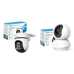 TP-Link Tapo C500 Telecamera WiFi Esterno FHD 1080P, 360° Visuale, Telecamera IP di Sorveglianza & Telecamera Wi-Fi Interno 2K(3MP), Videocamera sorveglianza, Visione Notturna