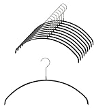 MAWA ドイツのすべらないマワハンガー エコノミック 40P ブラック 10本組 10年保証