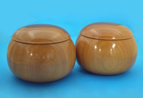 手作木製碁笥 欅（けやき）極上 特大36号 伝統工芸士作 ケヤキ碁笥