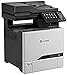 Produktbild Lexmark CX727DE 4-in-1 Farblaser-Multifunktionsgerät (Drucker, Kopierer, Scanner, Fax, LAN, bis zu 47 S./Min., autom. beidseitiger Druck, 17,8 cm-Touchscreen) schwarz/grau
