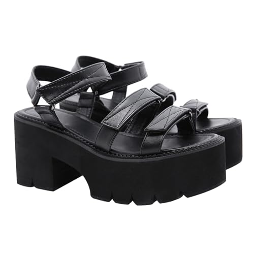 Sandales à talons hauts pour femmes confortables et stables pour soulager le dos