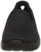 Skechers Go Walk 6 Big Splash, Sneaker Mujer, Black Textile/Trim, 38 EU