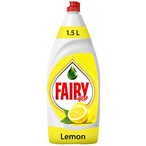 Fairy Lemon Dish Washing Liquid Soap, 1.5L