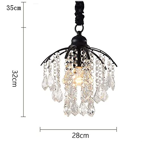 Lustre LED moderne doré avec double usage pour plafond de chambre et de balcon - 6