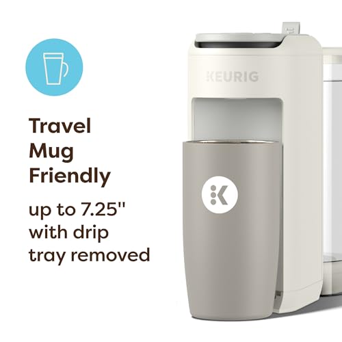 Image of Keurig K-Mini Mate Plus Single Serve Coffee Maker, Warm Stone