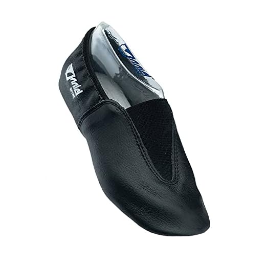 Anniel 2038 Scarpe da Ginnastica Artistica in Pelle. 100% Made in Italy (35, Nero)