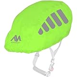 ayamaya 自転車ヘルメットカバー 反射ストリップ付き 高視認性 防水 サイクリング 自転車 ヘルメット レインカバー 防風 防塵 通気性 ロード 自転車 ヘルメット ウォーターカバー ライドギア