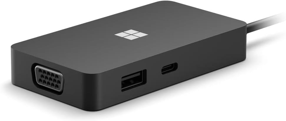 Surface USB-C Travel Hub for Business - USB A, USB C, Ethernet, HDMI, Display Port [161-00010]