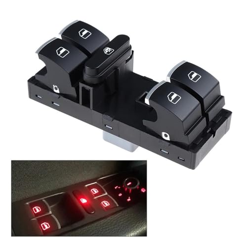 Commande lève-vitre interrupteur de vitre électrique Passat Golf 5ND959857 - 5