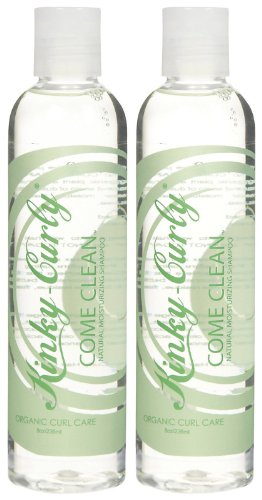 Kinky Curly Come Clean Shampoo - 8 oz - 2 pk
