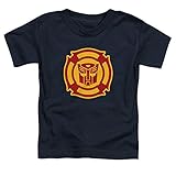 Transformers Rescue Bots Logo Unisex Toddler T Shirt for Boys and Girls, Large (4T) Navy