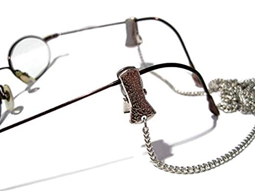 Eyeglass Chain | Simple Silver Clip | Glasses Holder | Eyeglass Strap For Men Or Women| Eyeglass Around Neck #TOP3