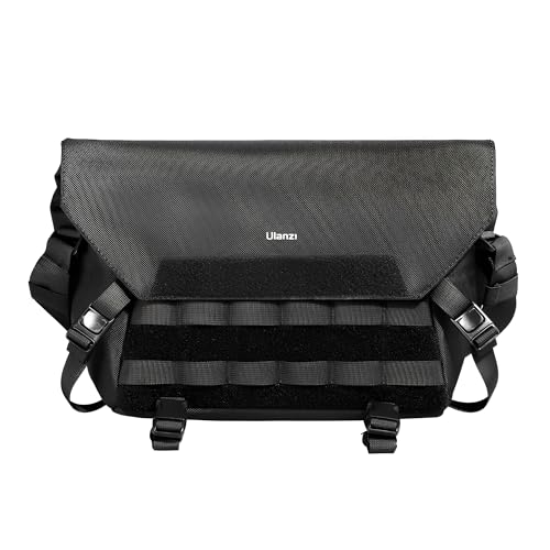 Bolsa de Ombro Ulanzi B010para Câmera Fotográfica, Capacidade Expansível 9L, Proteção à Prova d’Água, Divisórias Ajustáveis, Conforto Ergonômico para Transporte