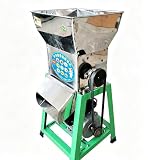 Heavy-Duty Electric Wet Starch Pulping Machine, Stainless Steel Root Vegetable Grinding Crusher, Commercial...