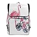 Produktbild Schultasche Flamingo Tropische Blätter Blumen Rucksack Schoobag Daypack