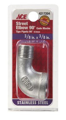 Smith-Cooper Street Elbow Stainless 304 3/8 